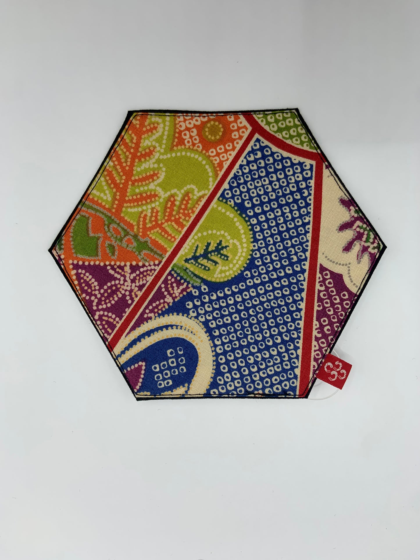 Coasters | Hexagon Kimono Design | Housewarming Gift | Set of 5 Drink Coaster Set