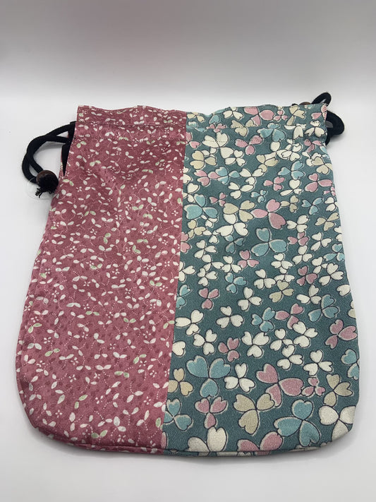 Mix Sakura Kimono x Pouch bag