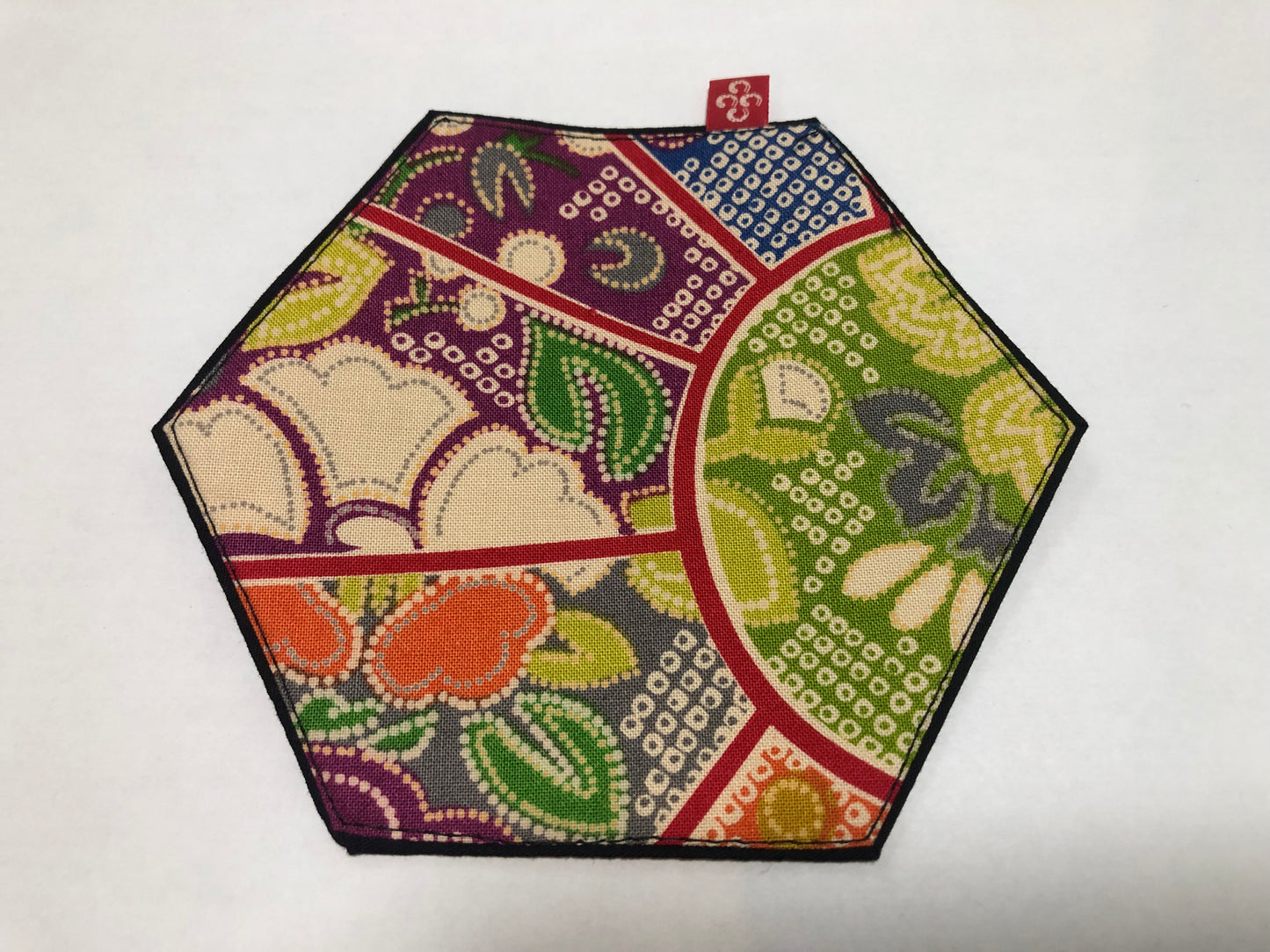 Coasters | Hexagon Kimono Design | Housewarming Gift | Set of 5 Drink Coaster Set