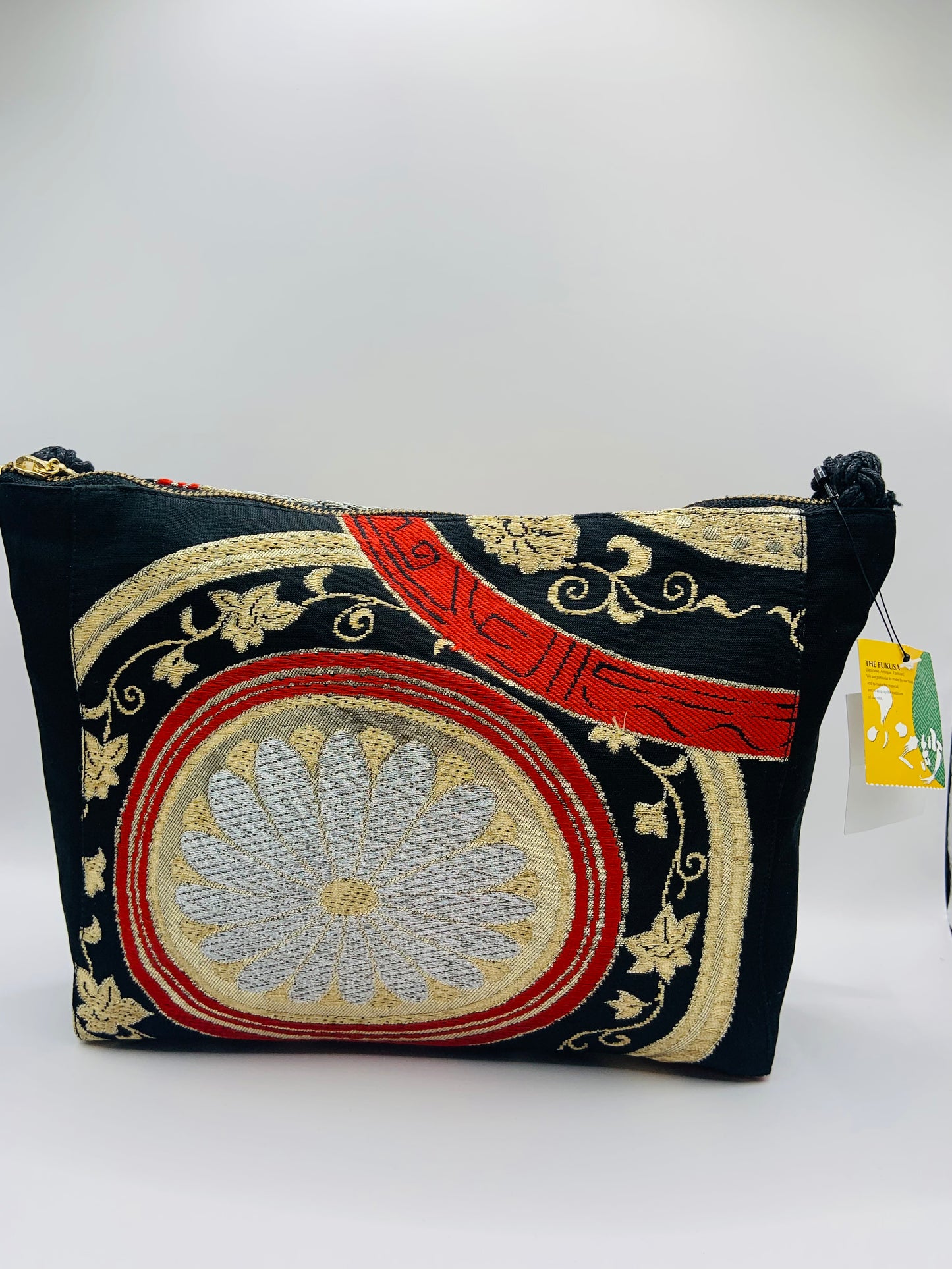 Kimono x Handbag Chrysanthemum Black