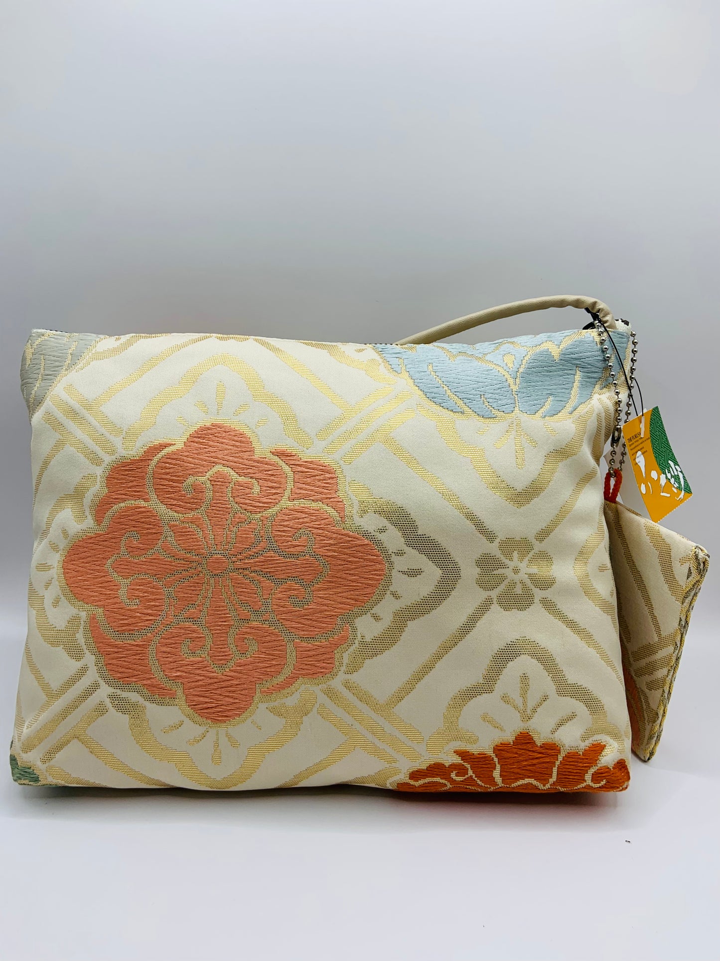 Kimono x Handbag Chrysanthemum White