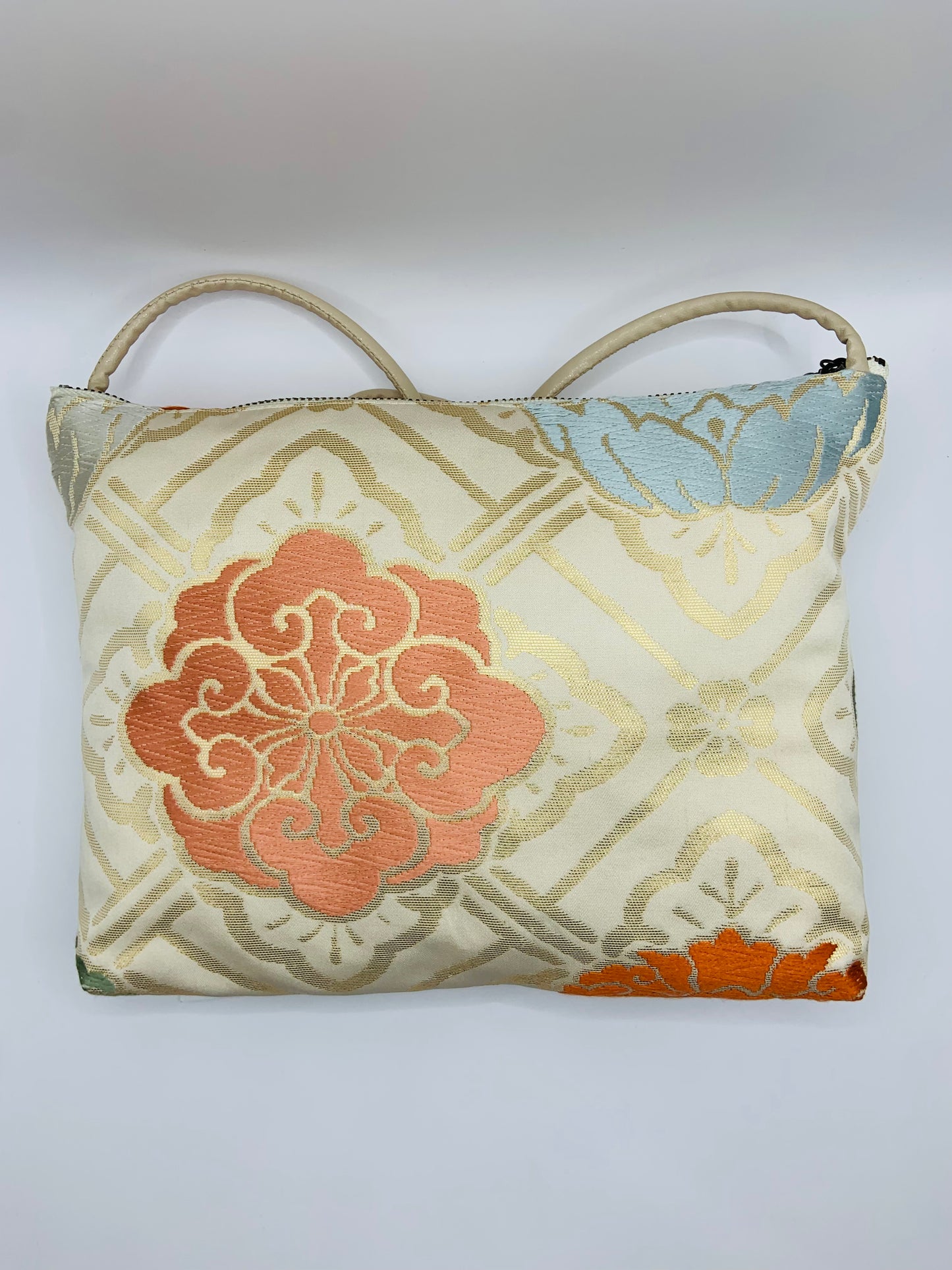 Kimono x Handbag Chrysanthemum White