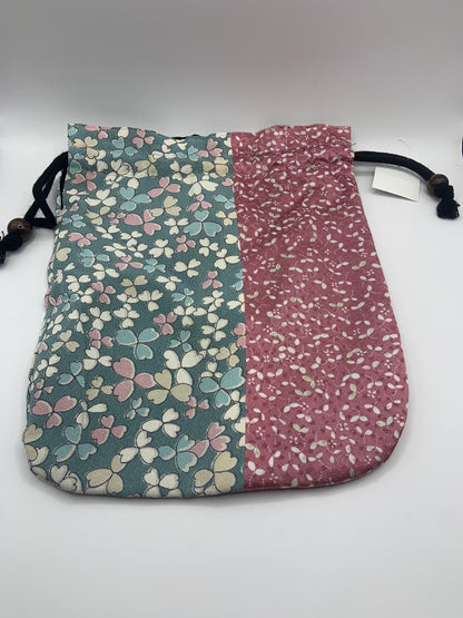 Mix Sakura Kimono x Pouch bag